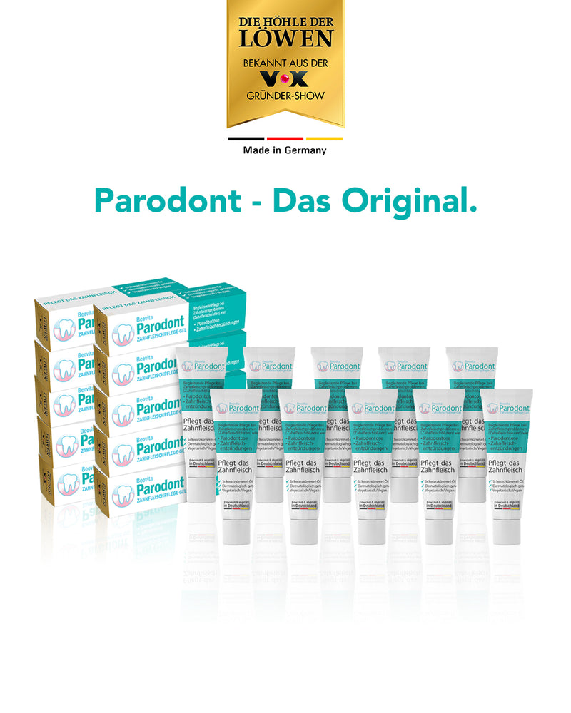Parodont-Gel 100ml (10ner Pack) – Für Ihre Zahnfleischpflege | BeoVita